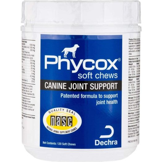 Phycox One Canine Joint Support Soft Chews, 120 Count