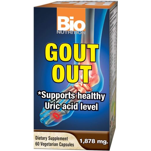 Bio Nutrition Gout Out Vegi-Caps (1-Pack of 60)
