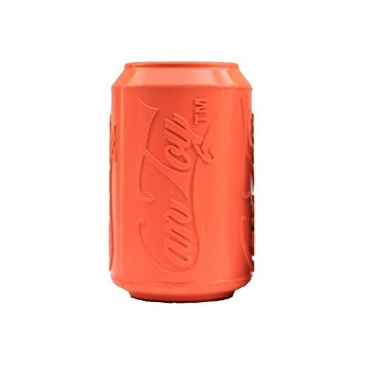 SodaPup - Natural Rubber Soda Can Shaped Dog Chew Toy and Treat Dispenser for Aggressive Chewers, Guaranteed Tough, Made in USA