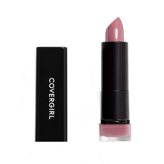 COVERGIRL Exhibitionist Lipstick Cream, Sweetheart Blush 390, Lipstick Tube 0.123 OZ (3.5 g)