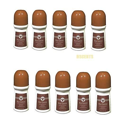 Avon Wild Country Roll On Deodorant 10pcs