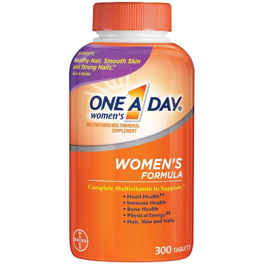 One-a-Day Women's Formula Complete Multivitamin 300 Tablets Bone Health Skin Health