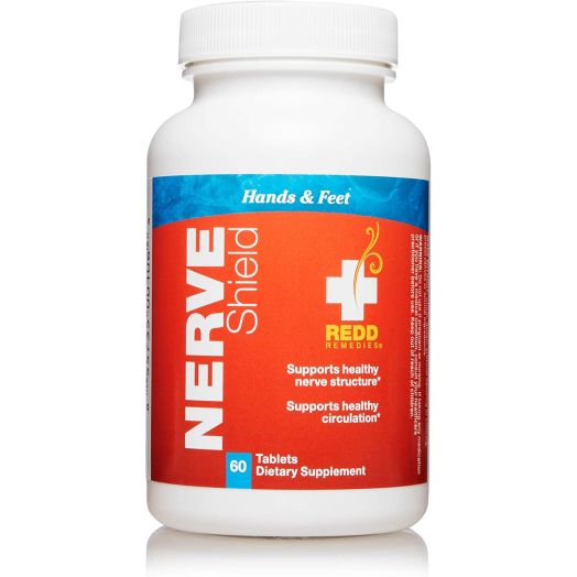 Redd Remedies - Nerve Shield, Nerve Support for a Healthy Myelin Sheath and Nerve Structure, 60 Count