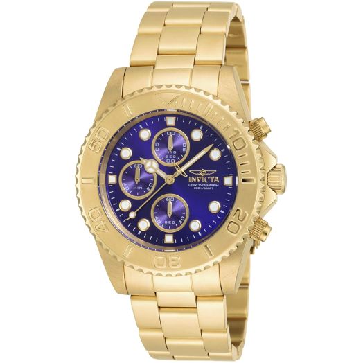 Invicta Men's 19157 Pro Diver Gold-Tone Bracelet Watch