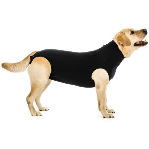 Suitical Recovery Suit for Dogs - Black