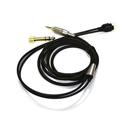 NewFantasia Replacement Audio Upgrade Cable for Sennheiser HD650, HD600, HD580, HD660S, Massdrop HD6XX Headphones 1.5meters/4.9feet
