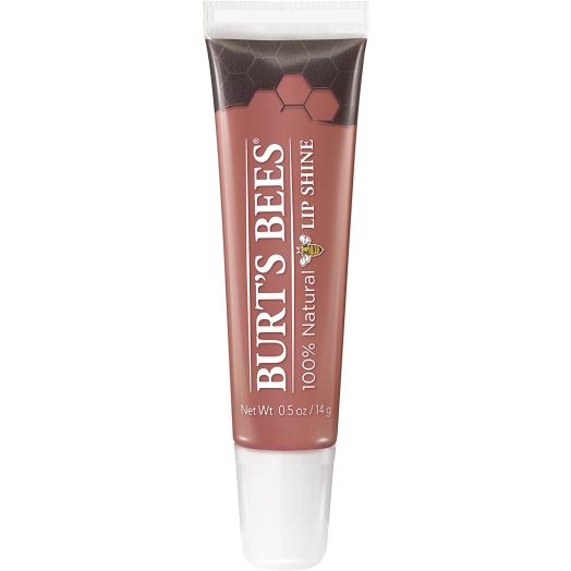 Burt's Bees 100% Natural Moisturizing Lip Shine, Peachy - 1 Tube