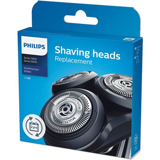 Philips SH50/50 Replacement Blades for Series 5000 Electric Shavers