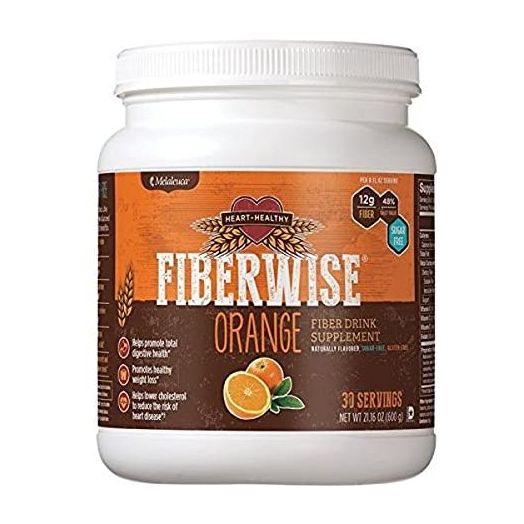Melaleuca FiberWise Heart Healthy-Fiber Supplement-30 Servings-Net WT 28.6 OZ.(810g) - Orange