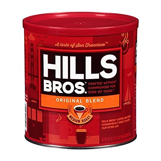 Hills Bros Coffee, Original Blend Medium Roast Ground, 30.5 Ounce