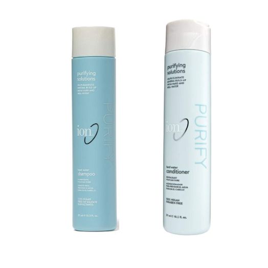 ION Hard Water Shampoo and Conditioner SET, 10 oz with FREE GIFT