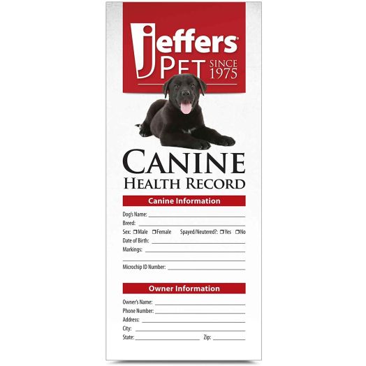 Jeffers Dog Health Records