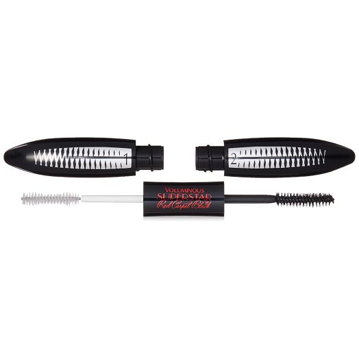 L'Oral Paris Voluminous Superstar Red Carpet Extra Mascara, Flash Reflecting Black, 0.41 fl. oz.