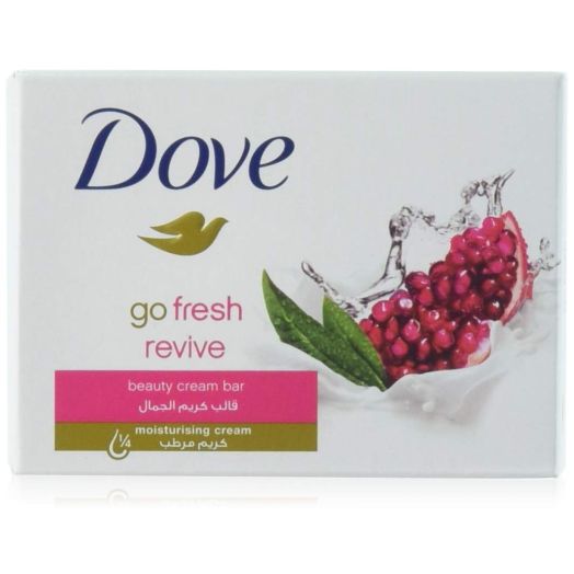 Dove Beauty Cream Bar Soap, Go Fresh Revive, 100 G / 3.5 Oz Bars (Pack of 12)