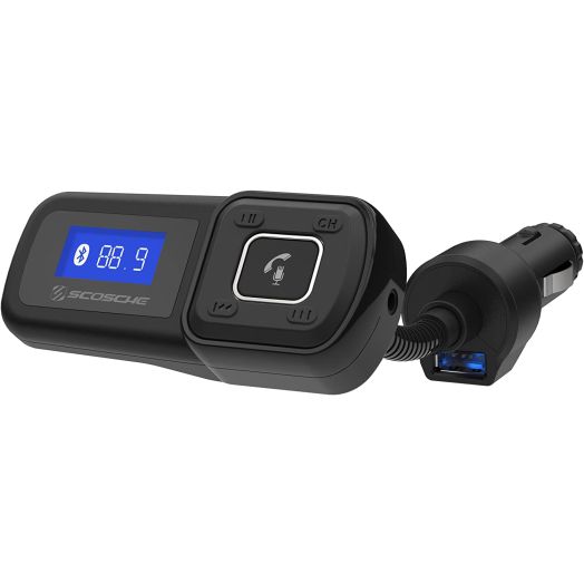 SCOSCHE BTFM BTFREQ Universal Bluetooth Hands-free Car Kit with FM Transmitter for Vehicles