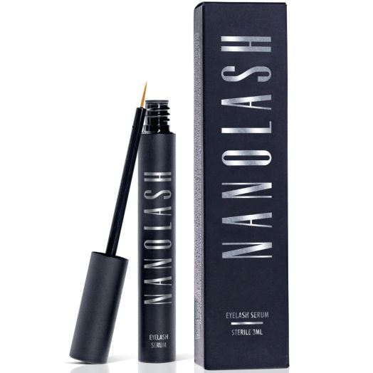 Nanolash Eyelash Growth Serum Conditioner For Enhanced Long Luscious Eyelashes and Eyebrows  3ml