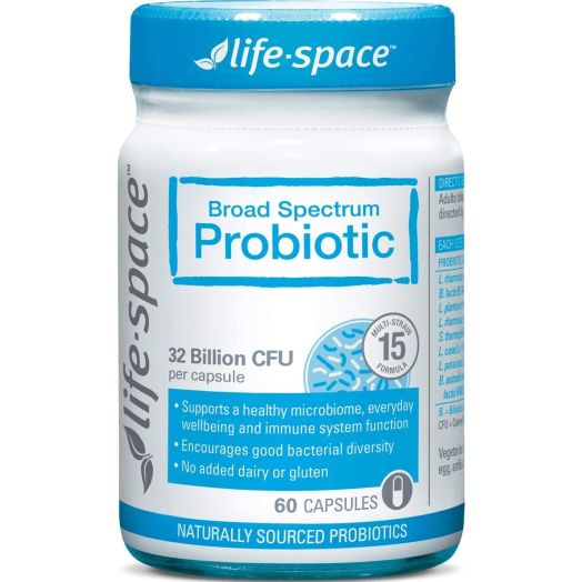 Life Space Broad Spectrum Probiotic 60 Capsules