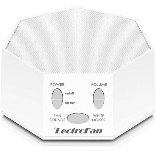 Adaptive Sound Technologies LectroFan High Fidelity White Noise Machine with 20 Unique Non-Looping Fan and White Noise Sounds and Sleep Timer, Global Power Edition