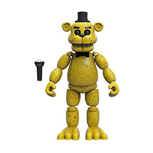 Funko Five Nights at Freddy's Articulated Golden Freddy Action Figure, 5"