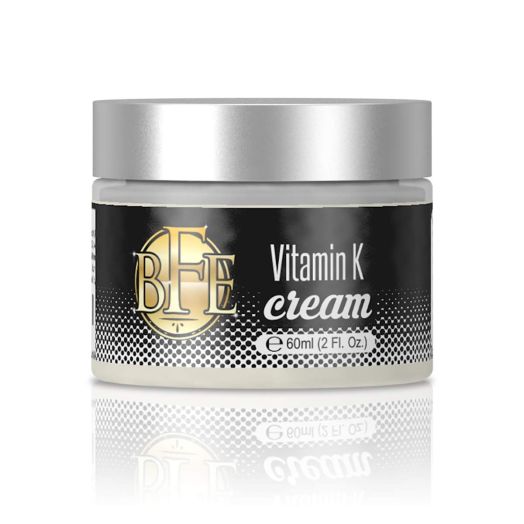 Vitamin K Cream- Moisturizing Bruise Healing Formula. Dark Spot Corrector for Bruising, Spider Veins and Broken Capillaries. Reduces Under Eye Dark Circles, Fine Lines, Puffiness, Wrinkles.