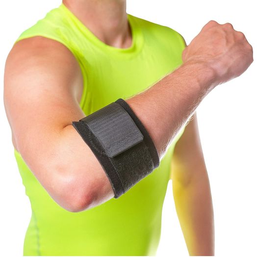 Counterforce Brace - Tendonitis Strap Support Band for Tennis and Golfers Elbow Pain
