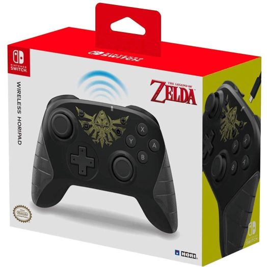 Nintendo Switch USB-C Wireless HORIPAD (Zelda) By HORI - Officially Licensed By Nintendo