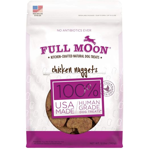 Full Moon All Natural Human Grade  Chicken Nugget Dog Treats