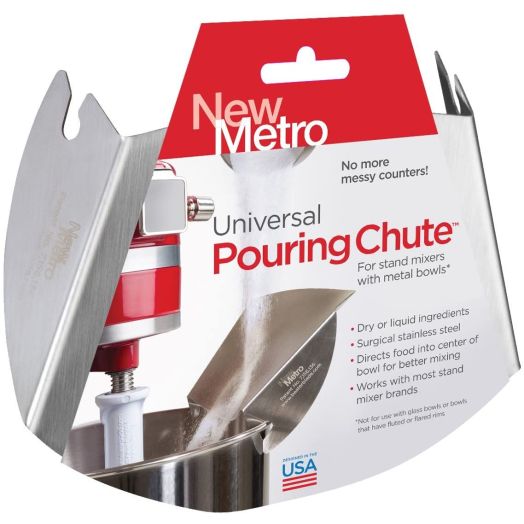 New Metro Design New Metro Chute Stand Mixer Pour Shield, Silver