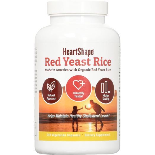 HeartShape Red Yeast Rice 240 Count