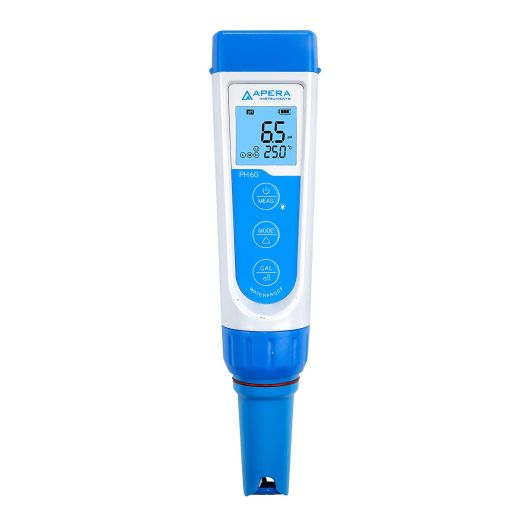 Apera Instruments AI311 Premium Series PH60 Waterproof pH Pocket Tester Kit, Replaceable Probe, 0.01 pH Accuracy