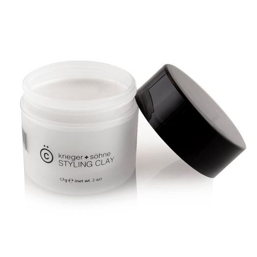 Premium Styling Clay For Men - K+S Salon Quality Hair Care Products for Short and Long Hair - Infused with Beeswax for Grooming, Moisturizing and Flake Free Non Greasy Hold w/ Natural Matte Finish