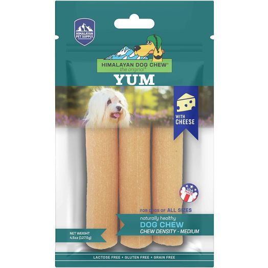 HDC Yaky Snacks yakyYum Himalayan Cheese Treats | Lactose Free | Gluten Free | Grain Free | Made in USA | For All Breeds | Cheese Flavor