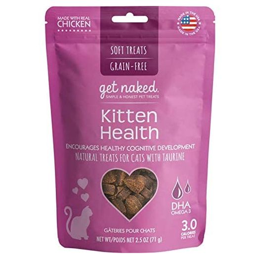Get Naked 1 Pouch Kitten Health Soft Treats, 2.5 oz