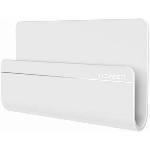 UGREEN Wall Mount Phone Holder with Adhesive Strips, Charging Holder Compatible for iPhone 11 Pro Max SE XR X XS 8 7 6 Plus 6S, Samsung Galaxy S20 Ultra S10 S9 S8 Note 10 9 8 Smartphone Mini Tablet