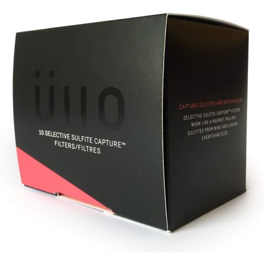 Ullo Full Bottle Replacement Filters (10 Pack), Selective Sulfite Capture Technology | Üllo