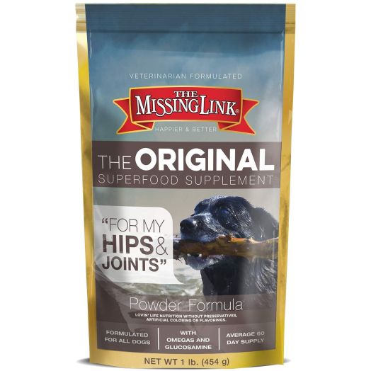 The Missing Link Ultimate Hip, Joint and Coat Dog Supplement 1 lb