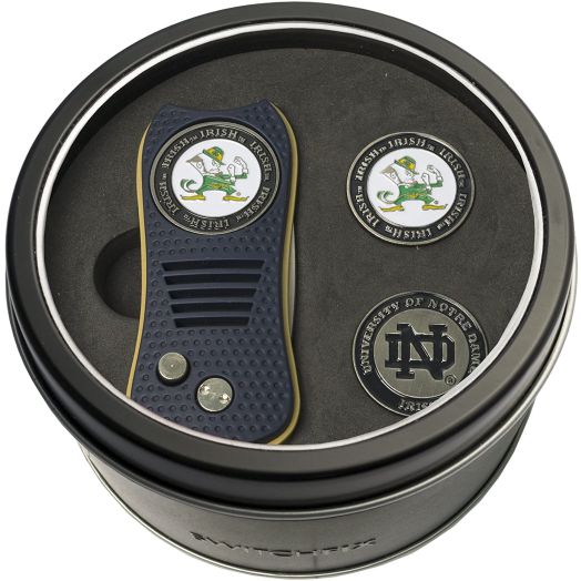 Team Golf NCAA Mens Tin Set - Switchfix, 2 Markers