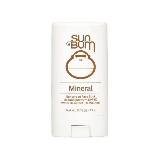 Sun Bum Mineral SPF 50 Sunscreen Face Stick | Vegan and Reef Friendly (Octinoxate and Oxybenzone Free) Broad Spectrum Natural Sunscreen with UVA/UVB Protection | .45 oz
