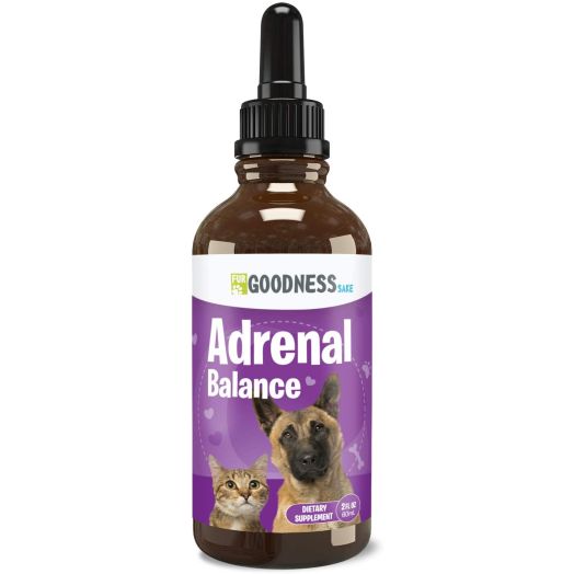 Fur Goodness Sake Best Cushings Treatment for Dogs - Adrenal Support for Dogs, Dog Cushings Drops to Make Them Happy and Healthy Again