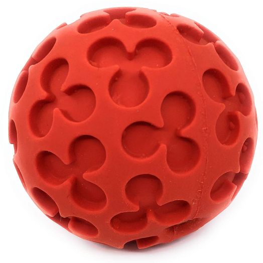 Soft Ball Dog Toy Natural Rubber/Latex Chemical Free Complies with Same Safety Standards as Kids' Toys Soft Squeaky Indoor Play
