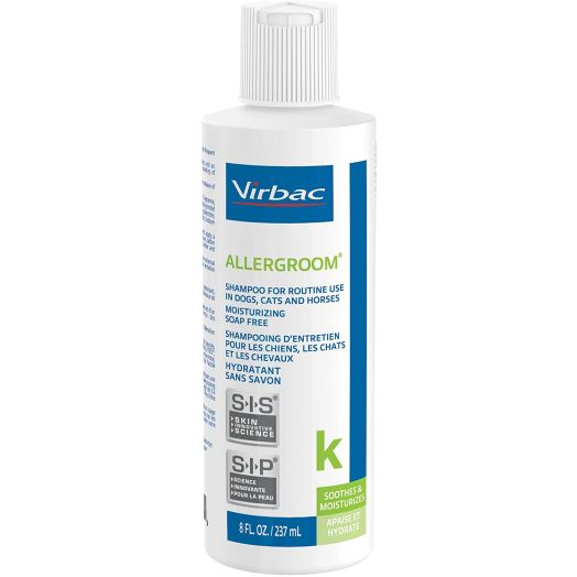 Virbac Allergroom Pet Shampoo for Dogs, Cats and Horses - for Normal or Dry Skin