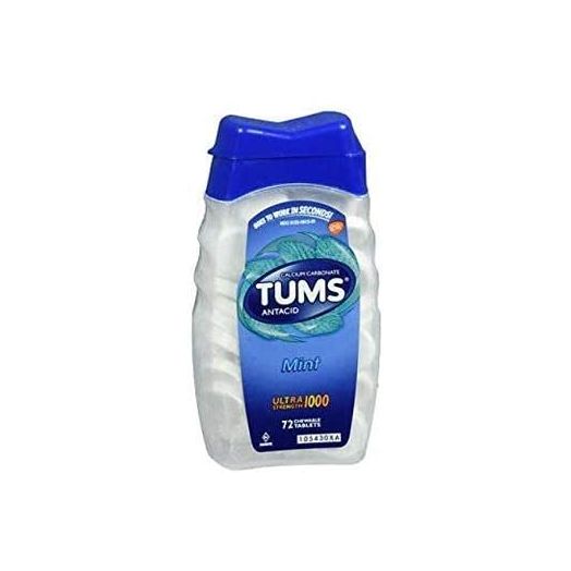 Tums Ultra Strength 1000 Chewable Tablets Mint- 72 ct, Pack of 3