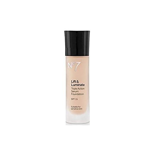 No7 Lift and Luminate TRIPLE ACTION Serum Foundation - Cool Vanilla