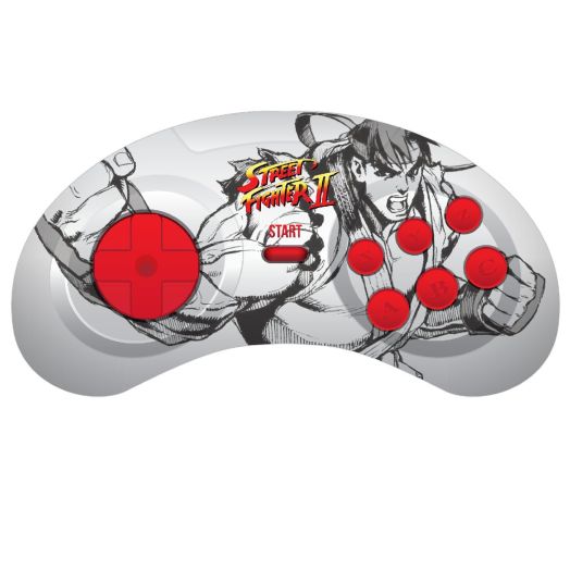 Retro-Bit Street Fighter Genesis and USB Dual Link Controller for PC, Mac - Sega Genesis
