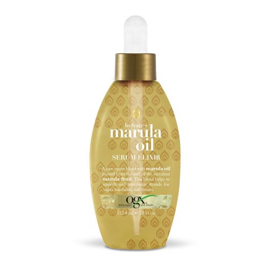 OGX Hydrate + Marula Oil Serum Elixir, 3.8 Ounce