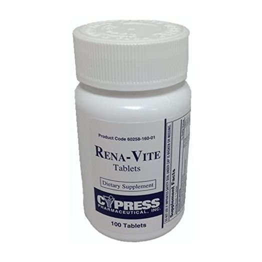 Rena-Vite Tablets, 100 Tablet Bottle