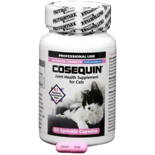 Nutramax CQCAT60P 60 Count Capsule Cosequin for Cats