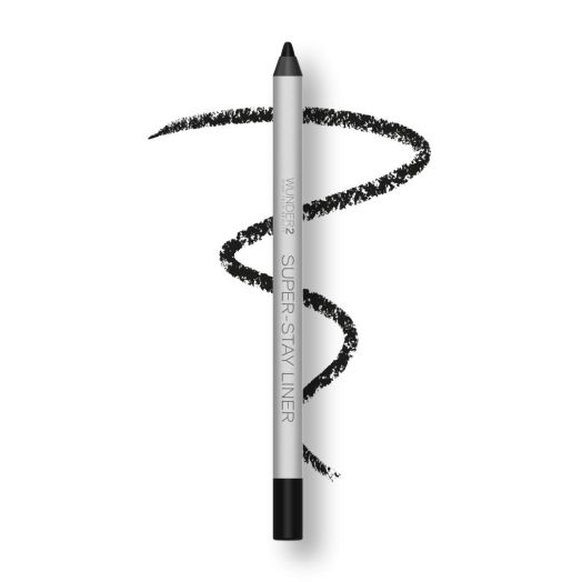 WUNDER2 SUPER-STAY LINER Long-Lasting and Waterproof Colored Eyeliner, Essential Black , 1.2 gram