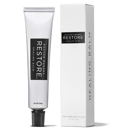 Doctor Rogers - Natural Restore Healing Balm (.5 oz Tube) | Plant-Based, Hypoallergenic, Dermatologist Created