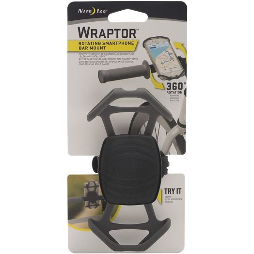 Nite Ize Wraptor, Rotating Smartphone Bar Mount